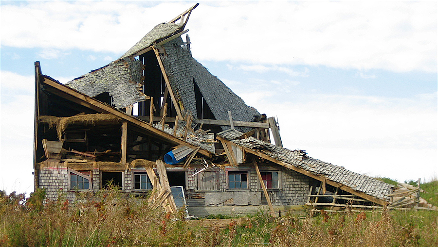 You might not want to purchase a house that needs this much fixing...