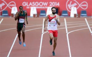 Martyn Rooney at the Commonwealth Games in 2014. Image via The Telegraph.